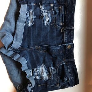American eagle jean shorts